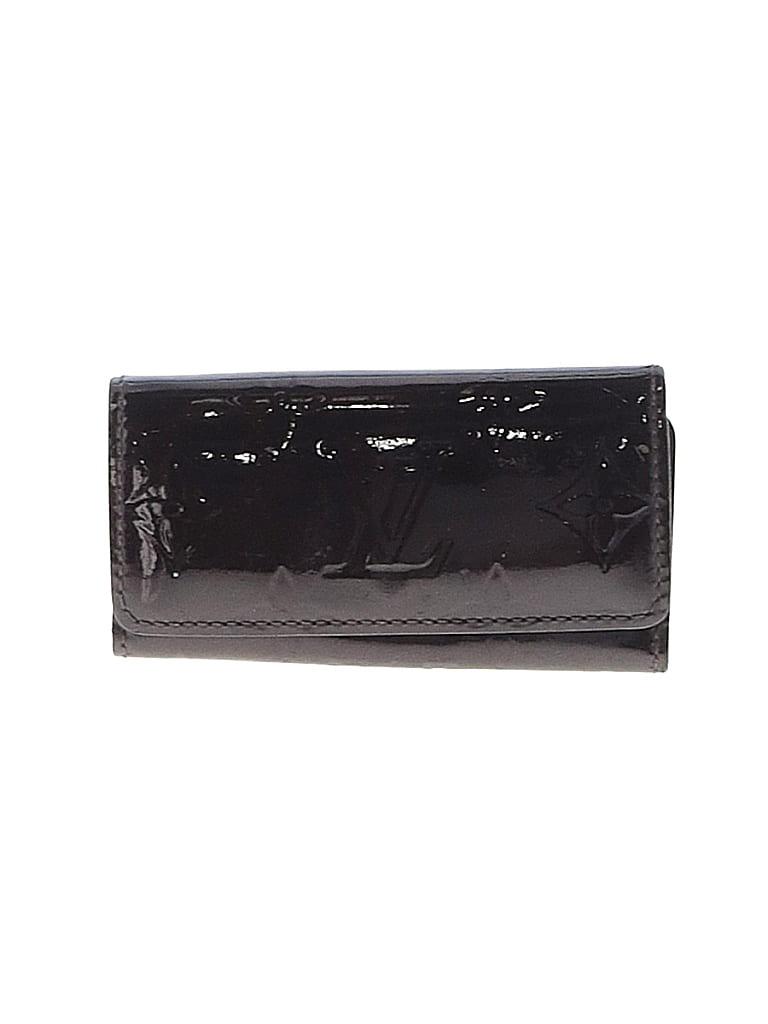 Louis Vuitton 100% Leather Black Brown Vernis Multicles 4 Ring Key Holder One size - photo 1