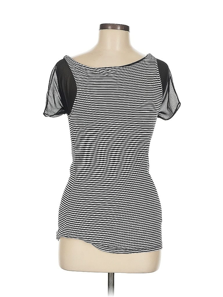 Pre-owned Express Short Sleeve T-shirt In Black