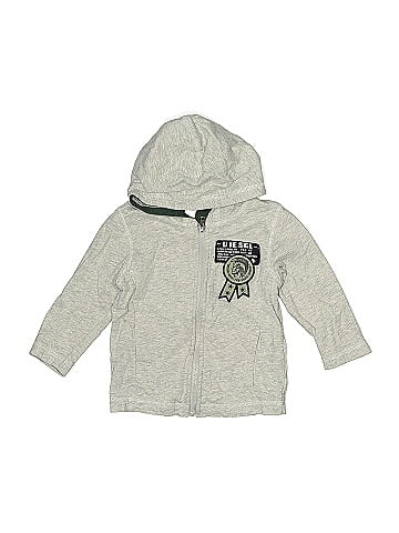 Diesel Zip Up Hoodie (view 1)