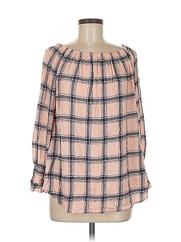 Peach Love 3/4 Sleeve Blouse (view 1)