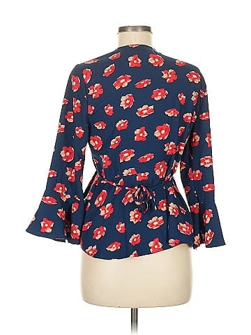 Scoop 3/4 Sleeve Blouse (view 2)