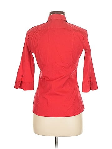 Faconnable 3/4 Sleeve Button-Down Shirt (view 2)