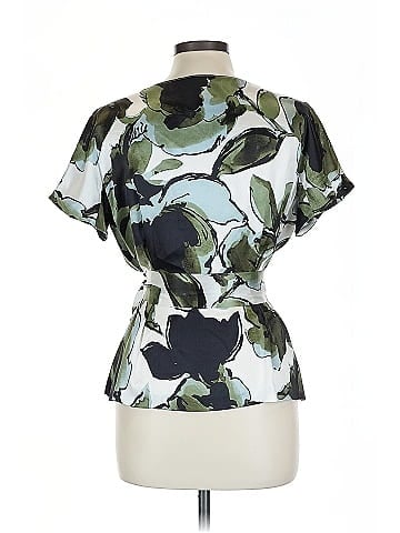 Max Mara Short Sleeve Silk Top (view 2)
