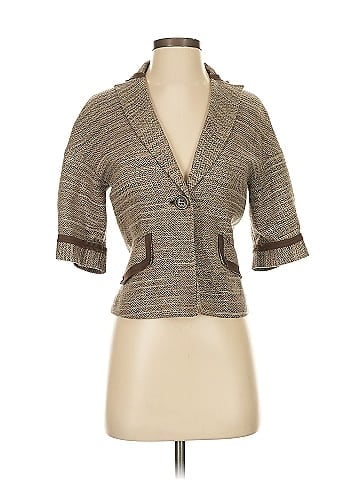 BCBGMAXAZRIA Silk Blazer (view 1)