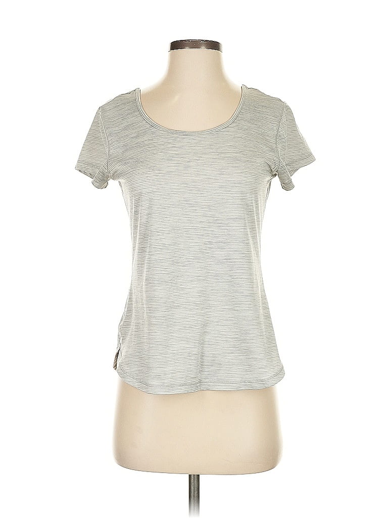 Pre-owned Rbx Short Sleeve Top Gray Scoop Neck Tops