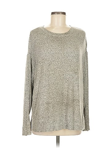 Three Dots Long Sleeve Top (view 1)