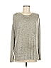 Three Dots Gray Long Sleeve Top Size M - photo 1