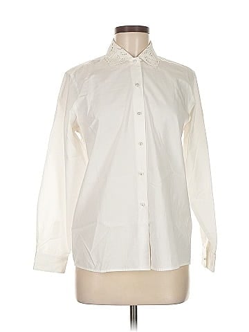 Foxcroft Long Sleeve Button-Down Shirt (view 1)