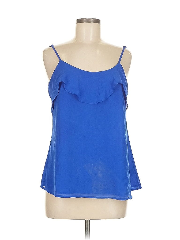 NAKED ZEBRA Pre-owned Sleeveless Blouse In Blue