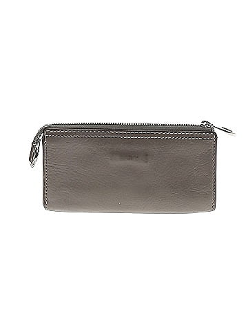 Marc by Marc Jacobs 100% Leather Gray Leather Wallet One size