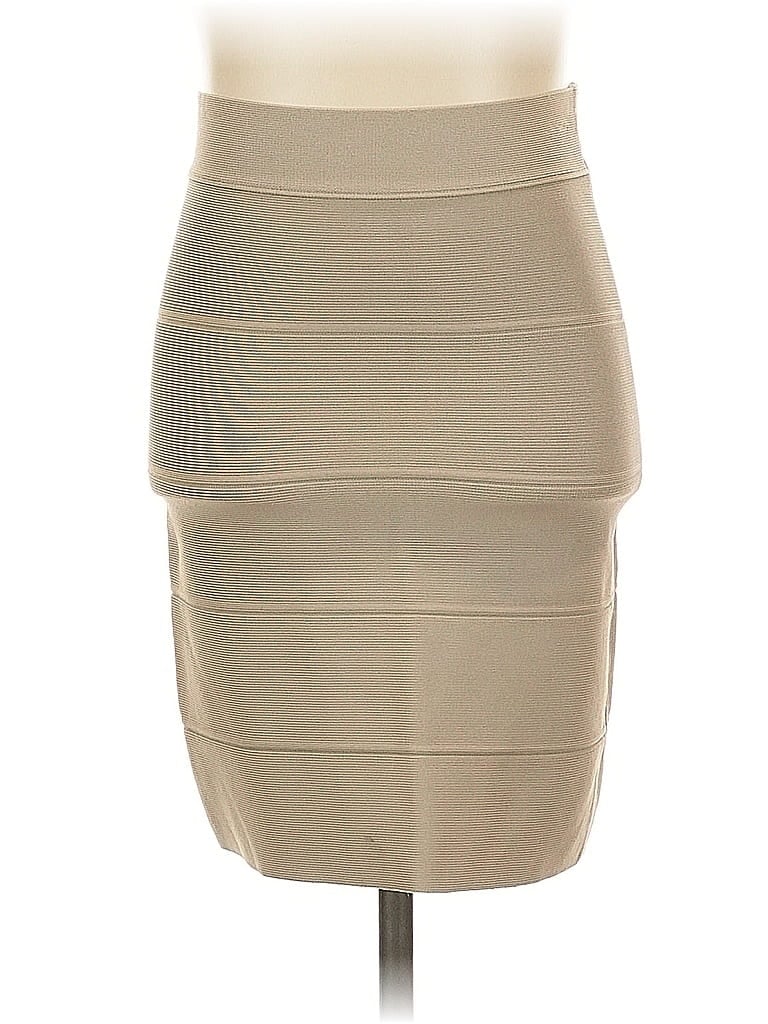 Pre-owned Bcbgmaxazria Casual Skirt In Brown