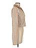 Bershka 100% Polyester Houndstooth Tan Pullover Sweater Size M - photo 3