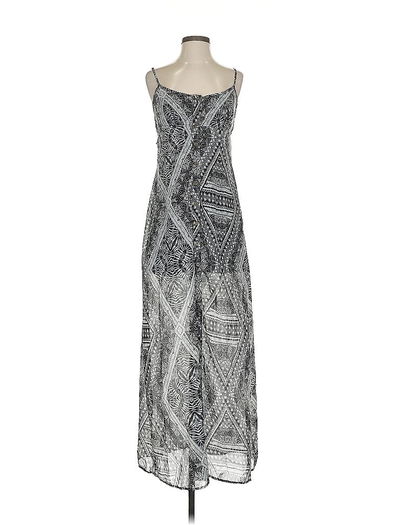 Pre-owned Mimi Chica Casual Dress In Silver