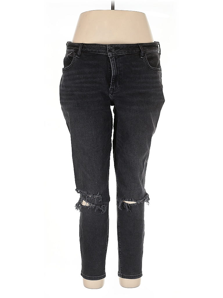 Pre-owned Abercrombie & Fitch Jeans In Black