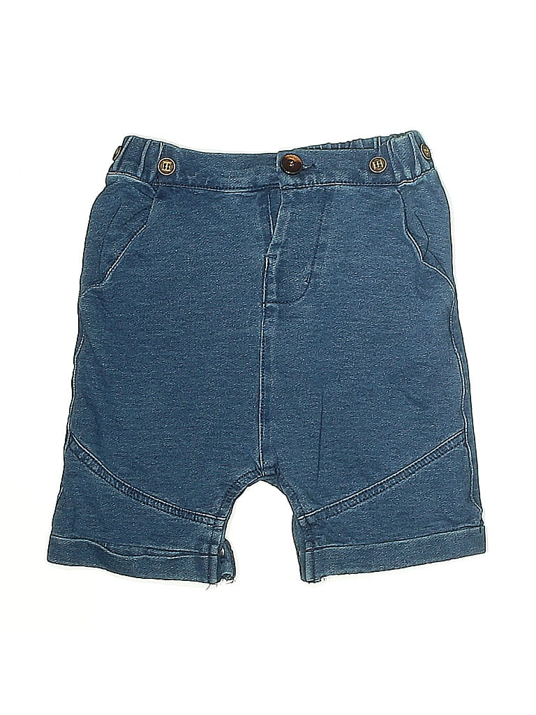 Pre-owned Unbranded Kids' Denim Shorts In Blue