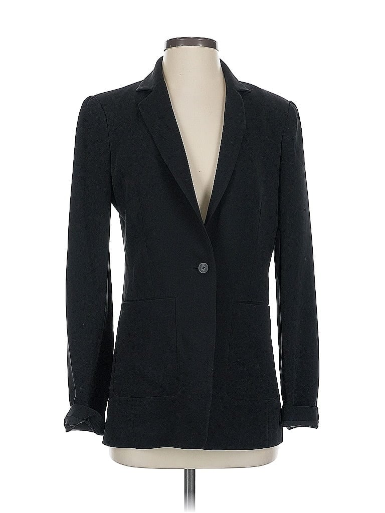 Elizabeth and James Black Blazer Size 4 - photo 1