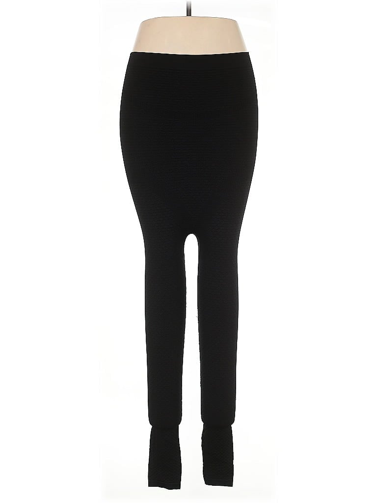 Pre-owned Assorted Brands Leggings In Black