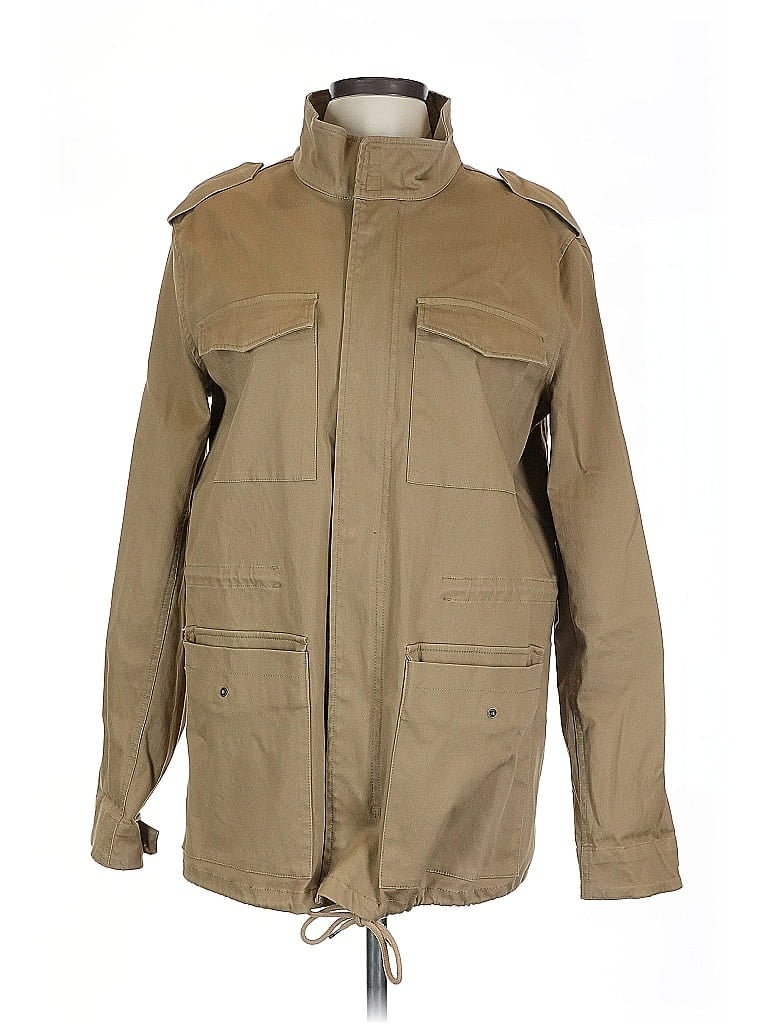 Pre-owned Forever 21 Jacket In Brown