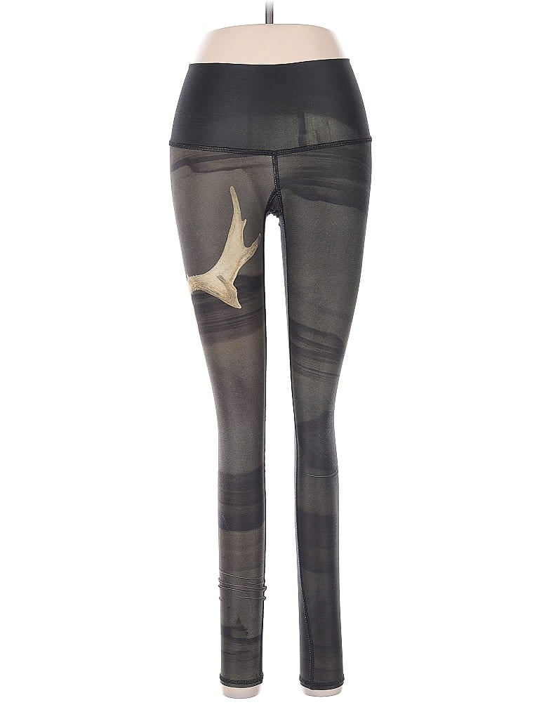 Pre-owned Teeki Leggings In Gray