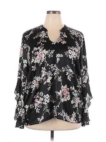 Maurices 3/4 Sleeve Blouse (view 1)