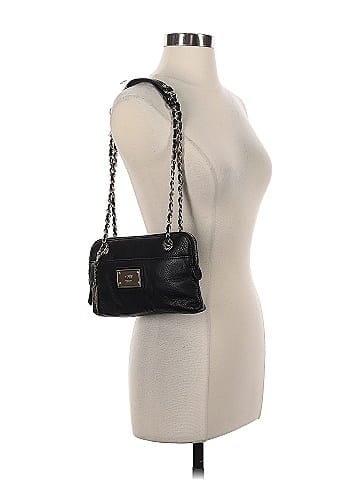 DKNY Leather Shoulder Bag (view 2)