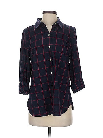 Tommy Hilfiger 3/4 Sleeve Button-Down Shirt (view 1)