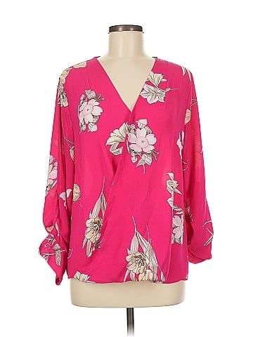 Soho JEANS NEW YORK & COMPANY 3/4 Sleeve Blouse (view 1)