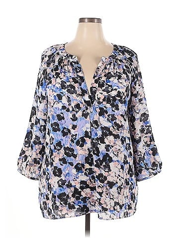 Kenar 3/4 Sleeve Blouse (view 1)