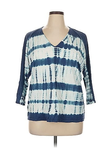 American Living 3/4 Sleeve Top (view 1)