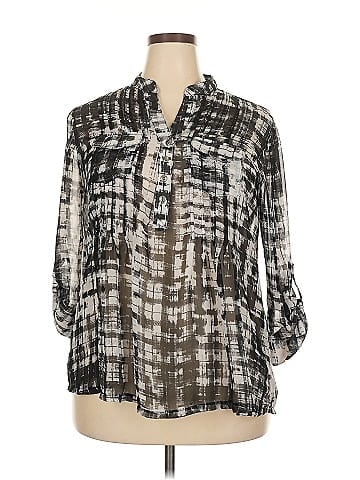 New Directions 3/4 Sleeve Blouse (view 1)