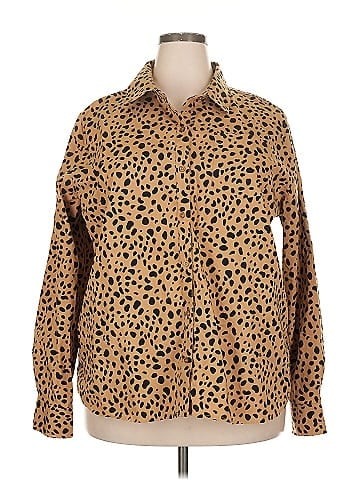 Crown & Ivy Long Sleeve Blouse (view 1)