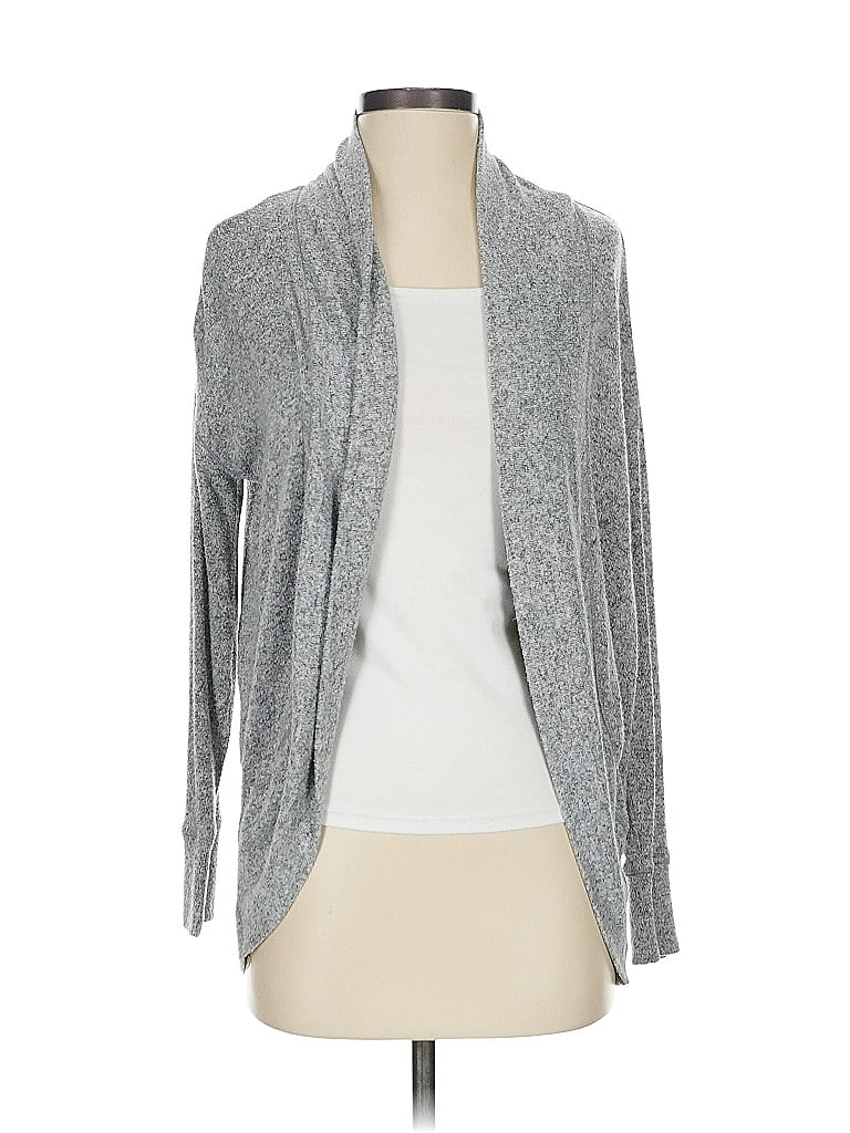 Pre-owned Aerie Cardigan Sweater In Silver