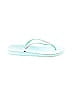 Assorted Brands Teal Green Flip Flops Size 3 - 4 Kids - photo 1