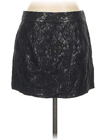 Armani Exchange Faux Leather Skirt (view 2)