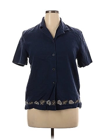 Sag Harbor Short Sleeve Blouse (view 1)