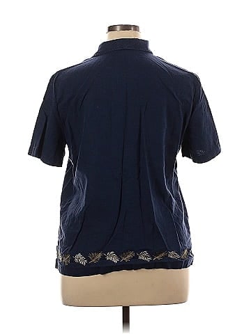 Sag Harbor Short Sleeve Blouse (view 2)