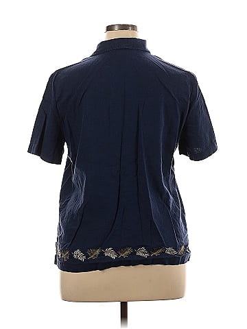 Sag Harbor Short Sleeve Blouse (view 2)
