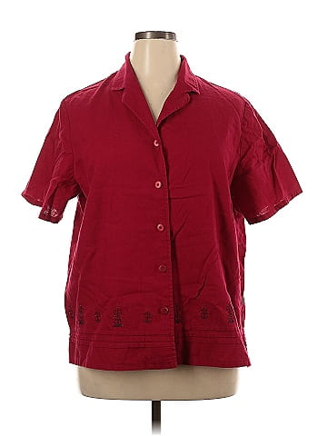Sag Harbor Short Sleeve Button-Down Shirt (view 1)