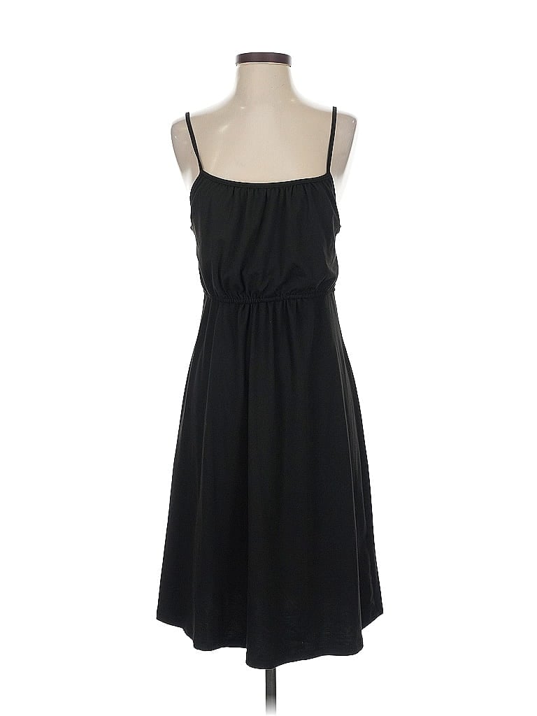 Pre-owned Ekouaer Casual Dress In Black