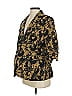Coldwater Creek 100% Polyester Print Gold Blazer Size P - photo 1