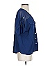 Daniel Rainn 100% Polyester Blue Short Sleeve Blouse Size XS - photo 4