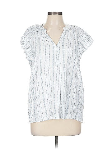 Time and Tru Short Sleeve Blouse (view 1)