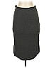 Amour Vert Solid Gray Wool Skirt Size S - photo 1