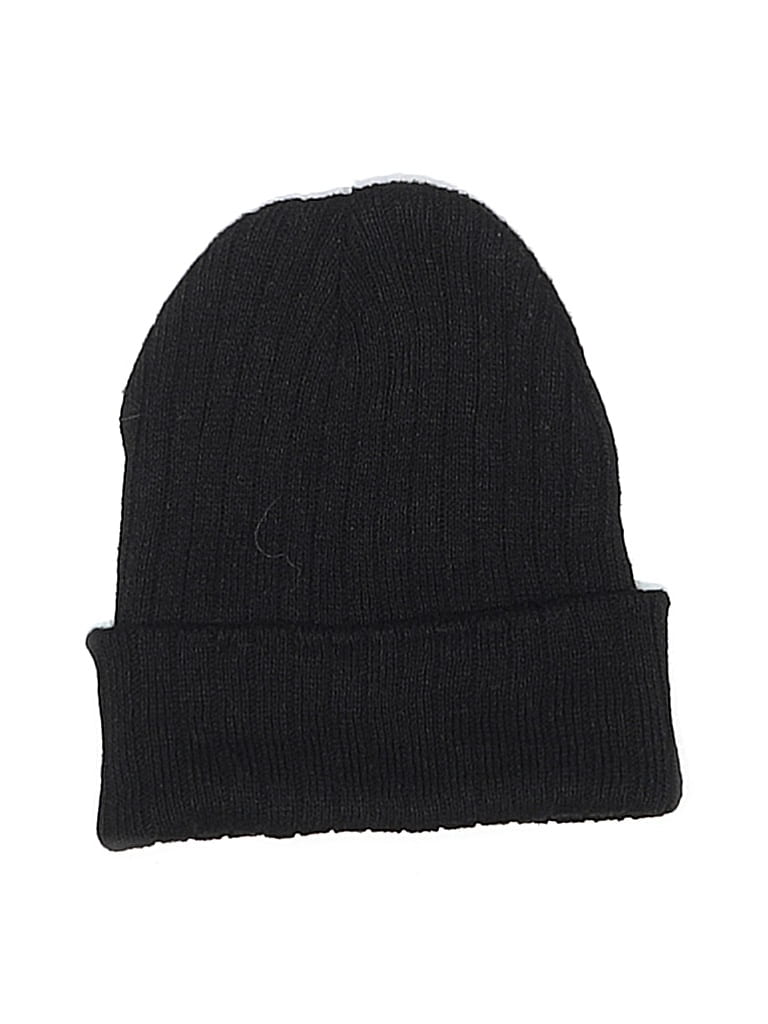 Pre-owned Unbranded Kids' Beanie Hat In Black