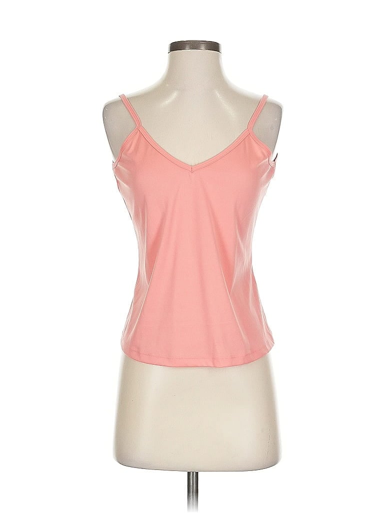 Pre-owned Unbranded Tank Top Pink Sweetheart Neckline Tops