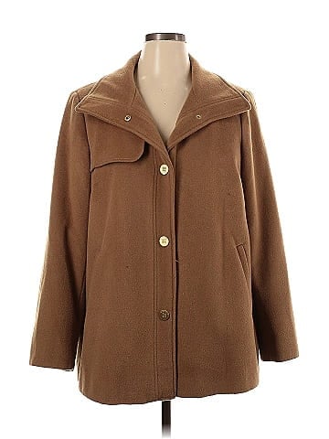 Ellen Tracy Wool Coat (view 1)