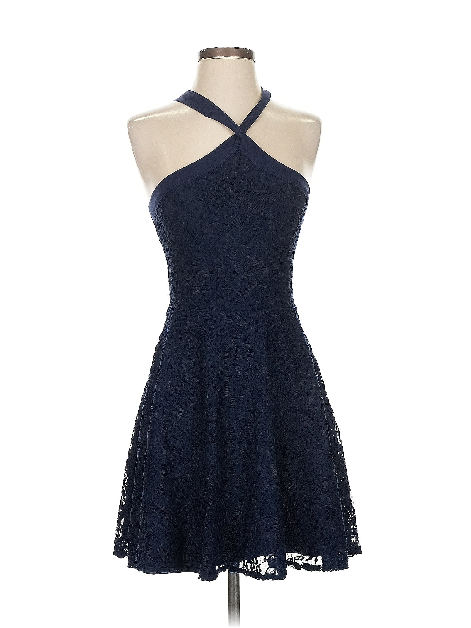 Abercrombie &amp; Fitch Blue Cocktail Dress Size S