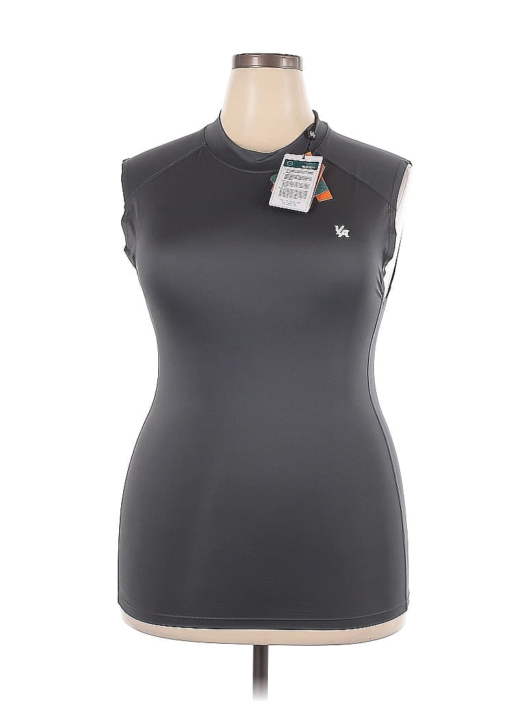 Youngla Sleeveless T-shirt In Gray