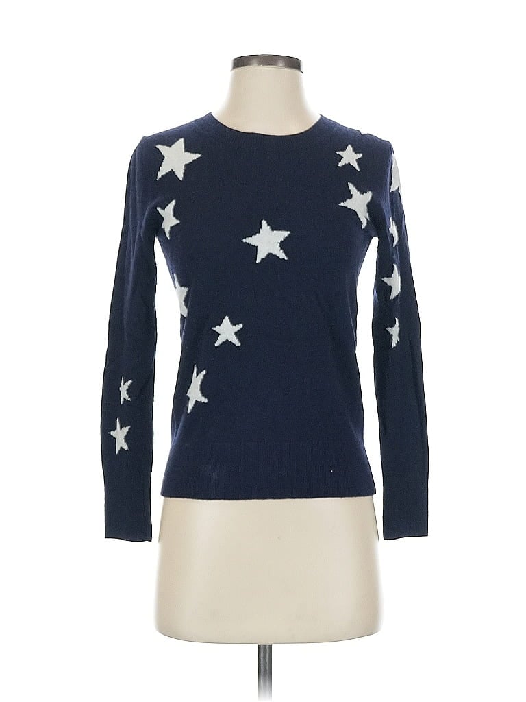 Pre-owned Banana Republic Wool Pullover Sweater In Blue