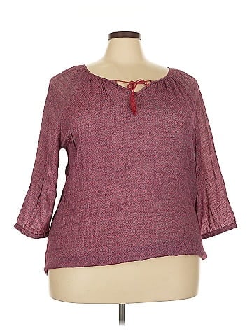 Como Vintage 3/4 Sleeve Blouse (view 1)